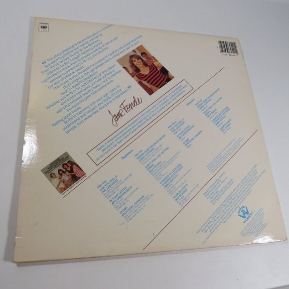 Jane Fonda's Workout Record (1) LP Vinyl Record NEAR MINT CONDITION - Picture 2 of 11